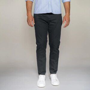 Bandanny SZ  34x26 Men's Italian Premium 5-Pocket Pants - Black